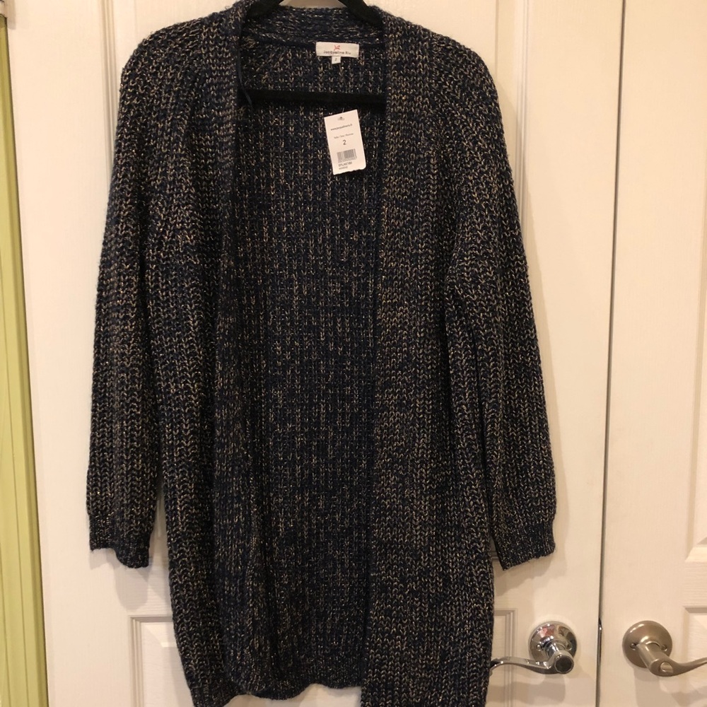 Shimmery cardigan